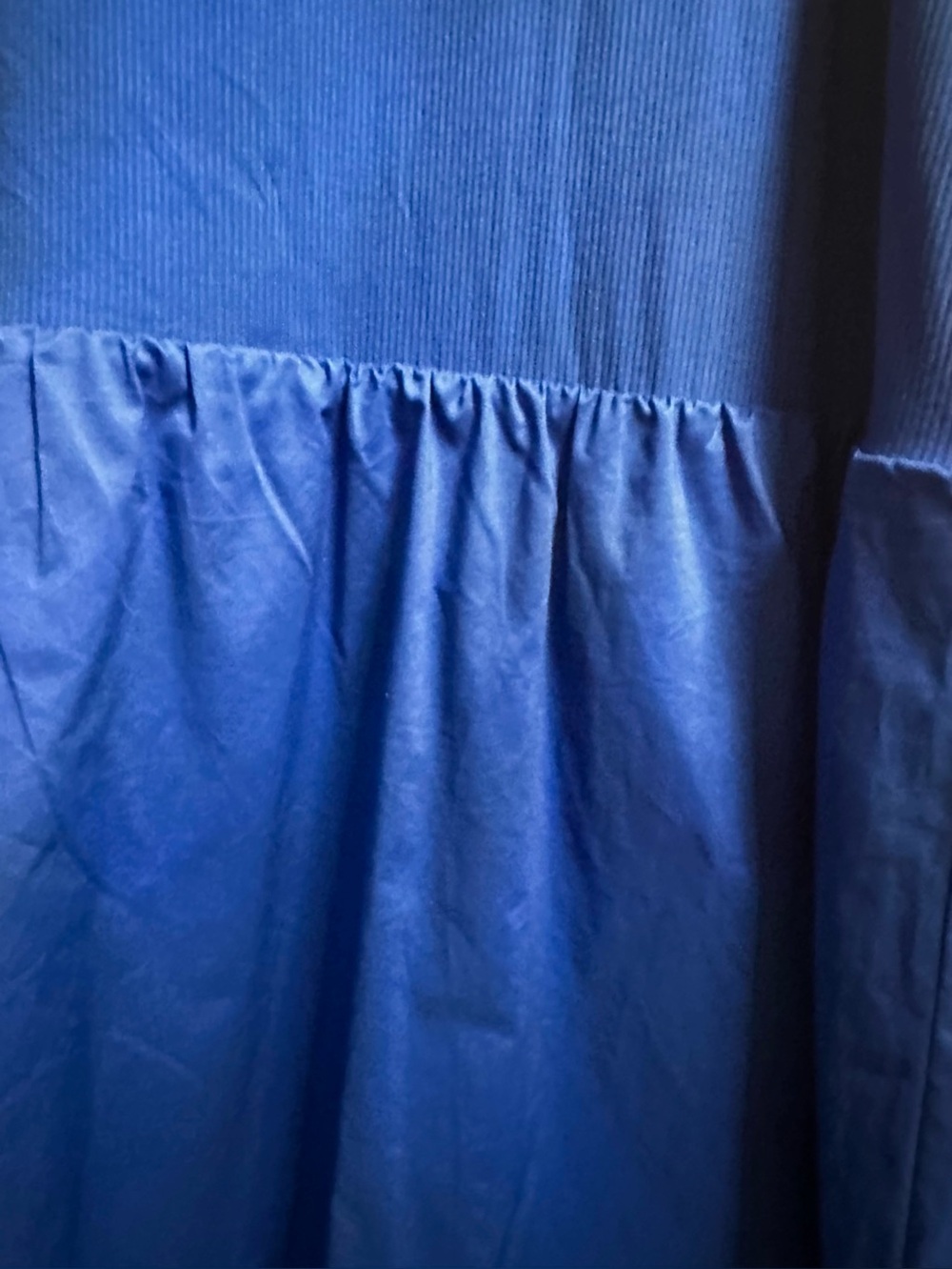 Reitmans 2X Royal Blue Sleeveless Scoop Neck Babydoll Summer Sun Dress - Picture 4 of 10
